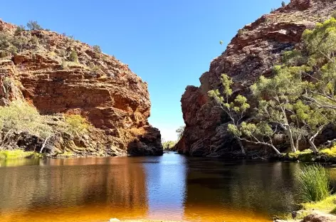 Centre rouge Ormiston Gorge