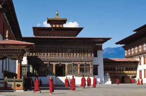 Au Dzong de Thimphu  - Bhoutan