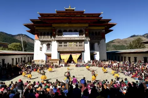 Festival de Gangtey - Phobjika - Bhoutan