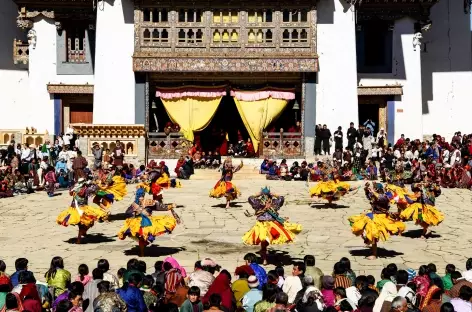 Festival de Gangtey - Phobjika - Bhoutan