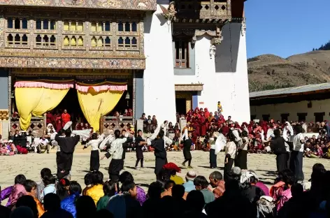 Festival de Gangtey - Phobjika - Bhoutan