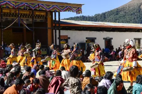 Festival de Gangtey - Phobjika - Bhoutan