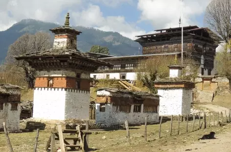 Village et palais d'Ogyenchöling - Bhoutan 