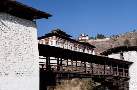 Pont, Dzong et Ta Dzong de Paro - Bhoutan