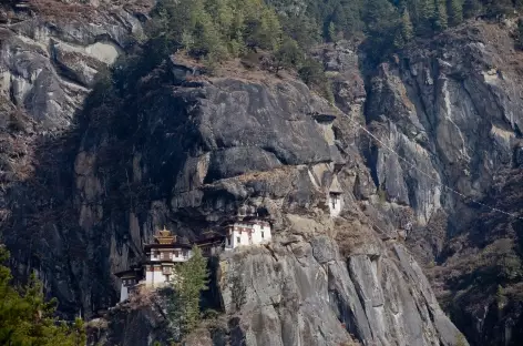 Monastère du Tigre suspendu dans la falaise - Bhoutan