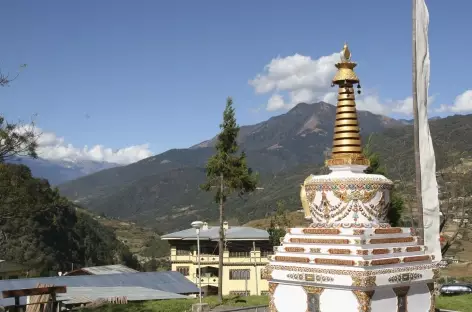 Stupa dans l'Est du pays - Bhoutan
