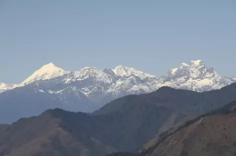 Vue sur les Sommets - Bhoutan