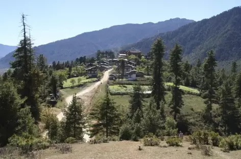 Phobjika Village de Gangtey - Bhoutan - 