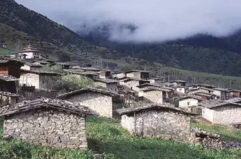 Village de Merak - Bhoutan - 
