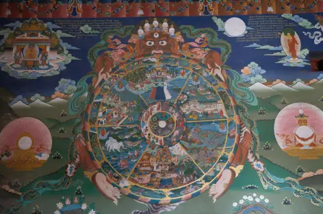 Roue de la vie, Trongsa