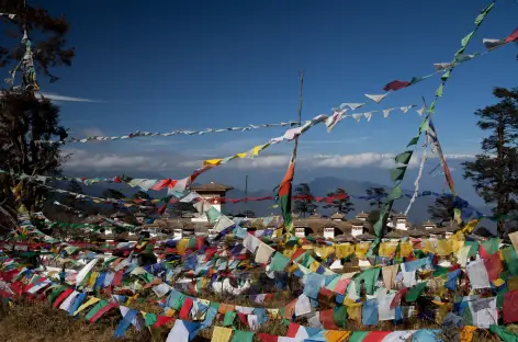 Le Dochu La, entre Thimphu et Punakha