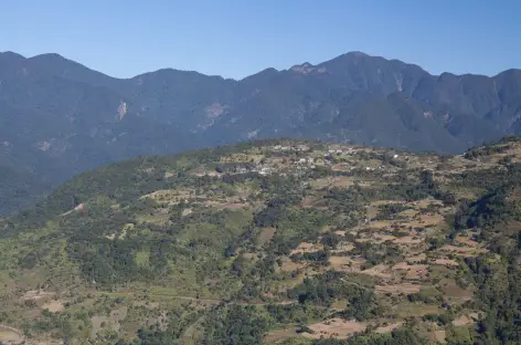 Sur la route entre Trashigang et Samdrup Jongkar