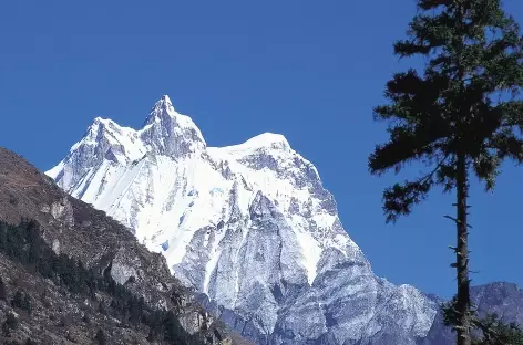 Le Masang Kang (7200 m) depuis Take Hankhar - Bhoutan