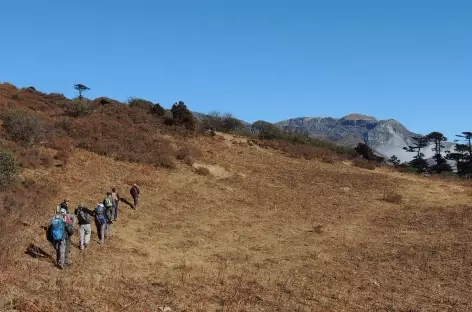 Sur le sentier - Bhoutan