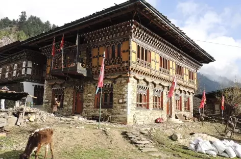 Hébergement à Nasphel - Bhoutan