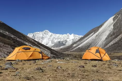 Camp de Bamarpo 4500m  - Bhoutan