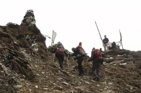 Passage du col - Bhoutan