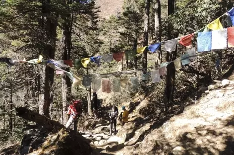 Sur le sentier - Bhoutan