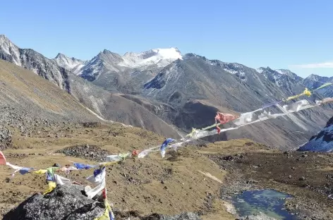 Vue sur la vallée Jumbo Jet  - Bhoutan