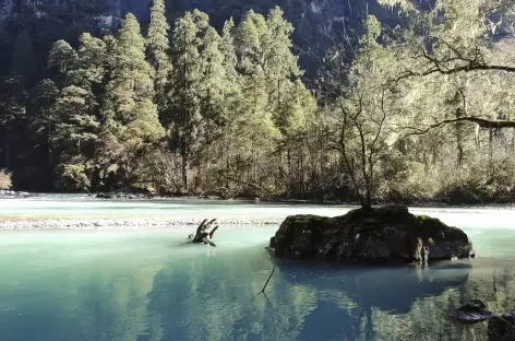 Couleur de la rivière  - Bhoutan