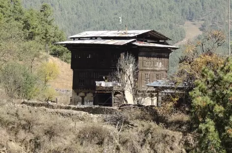 Architecture de Bumthang  - Bhoutan