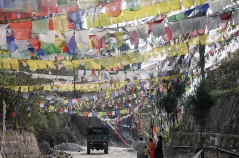 Passage d'un col, Sikkim