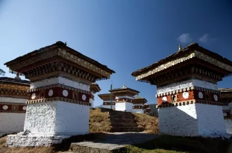 Chorten au col du Dochu La - Bhoutan 