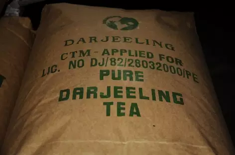 Sac de thé, Darjeeling