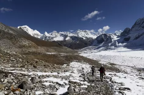 Descente depuis le Karakachula - Bhoutan