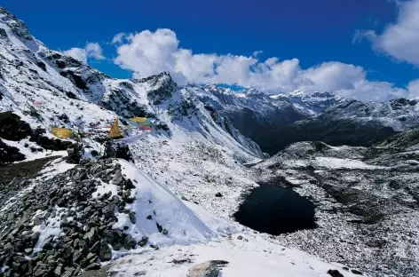 Arrivée au col du Kache La (4660 m)