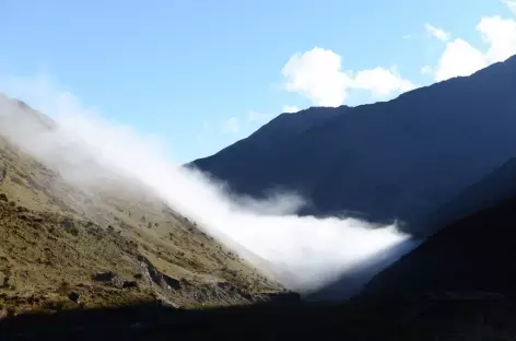 Arrivée à Jangothang - Bhoutan