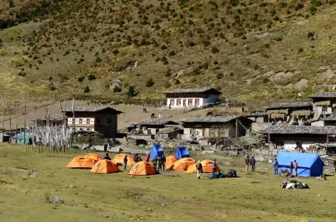Camp de Chebisa - Bhoutan