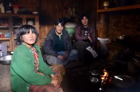 Une famille accueillante de Woche - Bhoutan