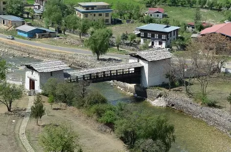 Pont couvert de Paro - Bhoutan