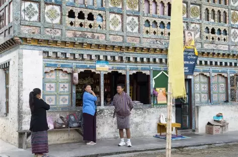 Les jolies maisons de Rangjung - Bhoutan - 