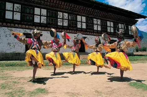 Danses des tambours de Dramitsé - Bhoutan