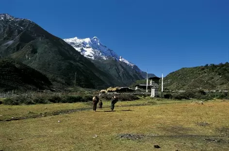 Choezo dzong au coeur de Lunana - Bhoutan