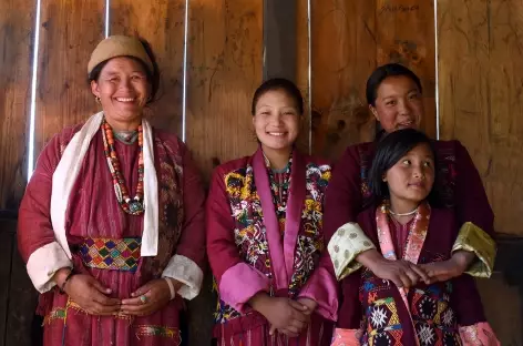 Thrakti - Femmes brokpas - Bhoutan