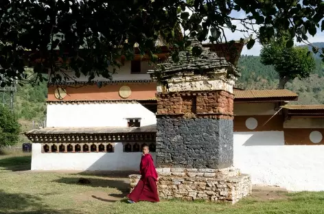 Punakha - monastère de Chhimi Lhakhang - Bhoutan