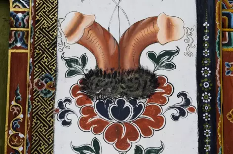 Peinture murale Bhoutan