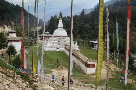 Chorten vers Trongsa