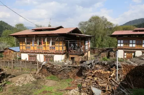 environs de Jakar Bhoutan