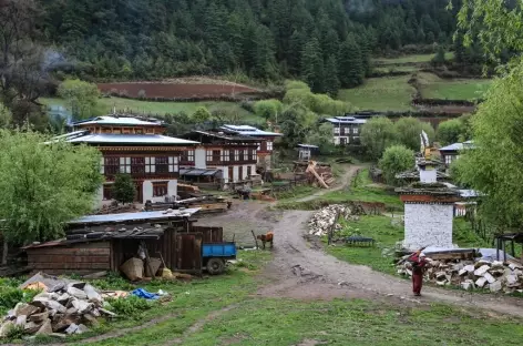 Village d'Ogyenchöling-Bhoutan - 