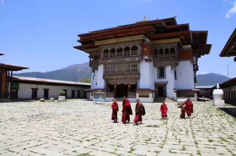 Monastère de Gangtey-Bhoutan