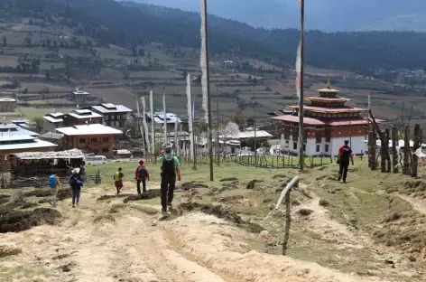 Arrivée à Ura-Bhoutan