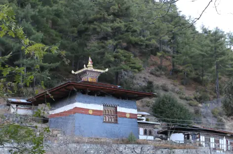 Le Lhakhang Nagpo (le temple noir)