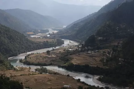 En allant au chorten de  Nyezergang 