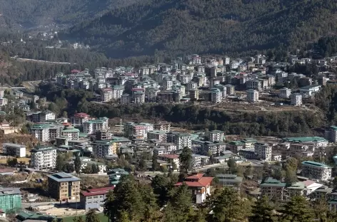 Un des faubourgs de Thimphu