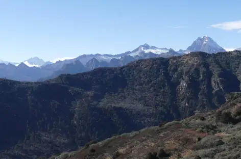 Vue sur le massif du Djo Drake