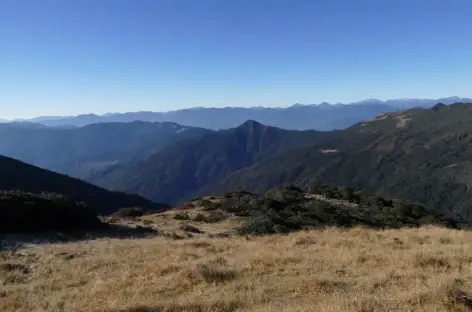 A flanc de montagne après 